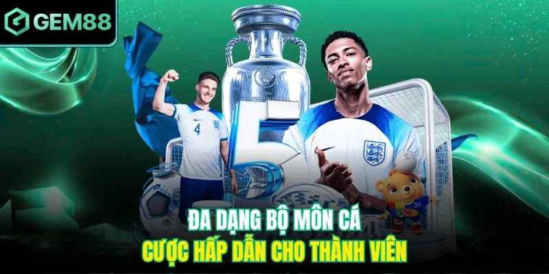 FB Sports Gem88 – Khám Phá Kho Giải Đấu Hấp Dẫn, Đỉnh Cao 3 Đa dạng bộ môn cá cược hấp dẫn cho thành viên