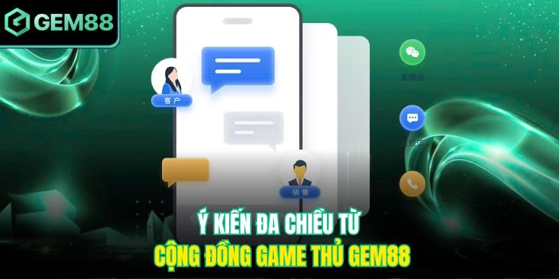 Ý kiến phản hồi của người chơi về Gem88